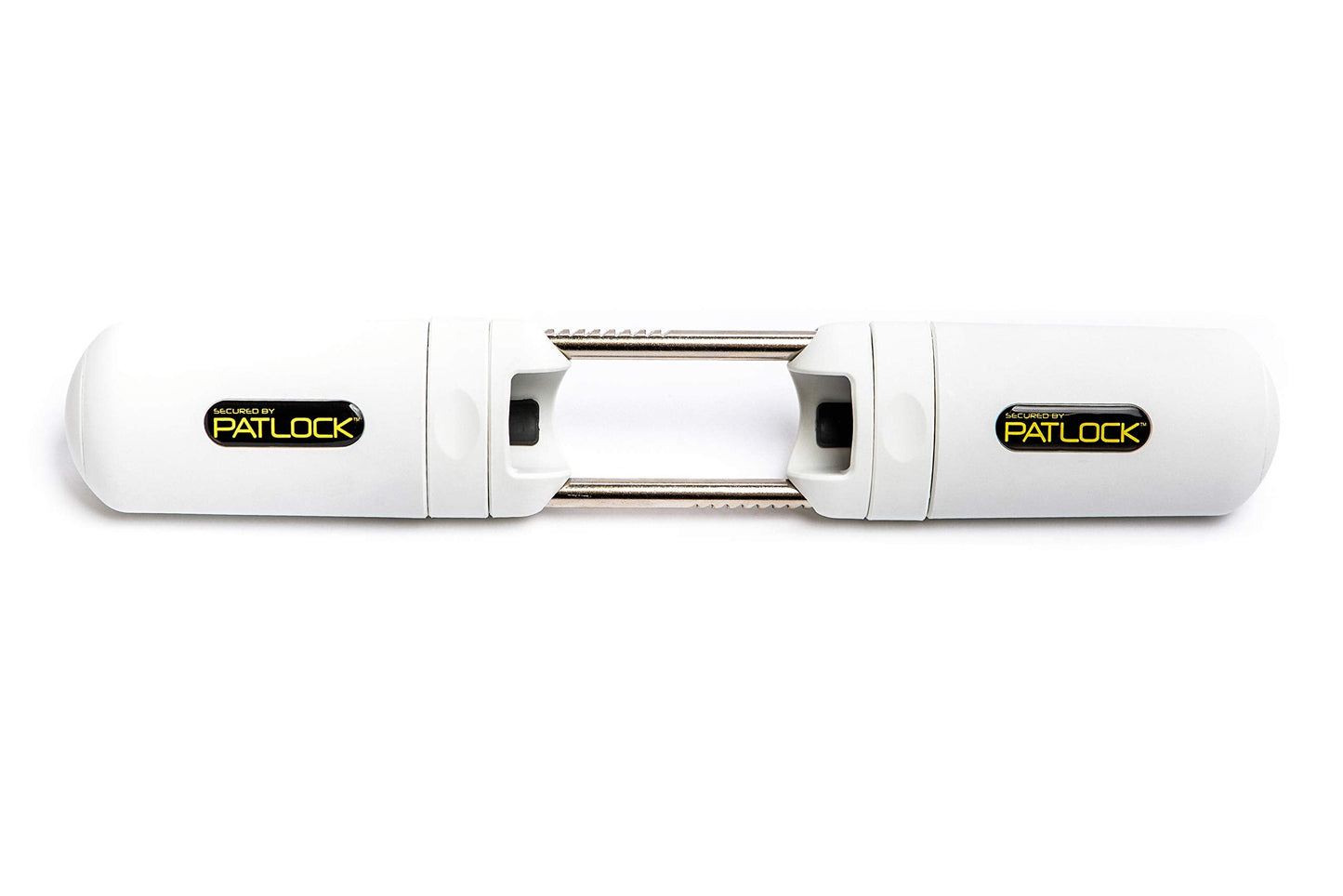 PATLOCK French Door, Patio and Conservatory Security Lock for Double Doors Fitted with 2 Internal Handles