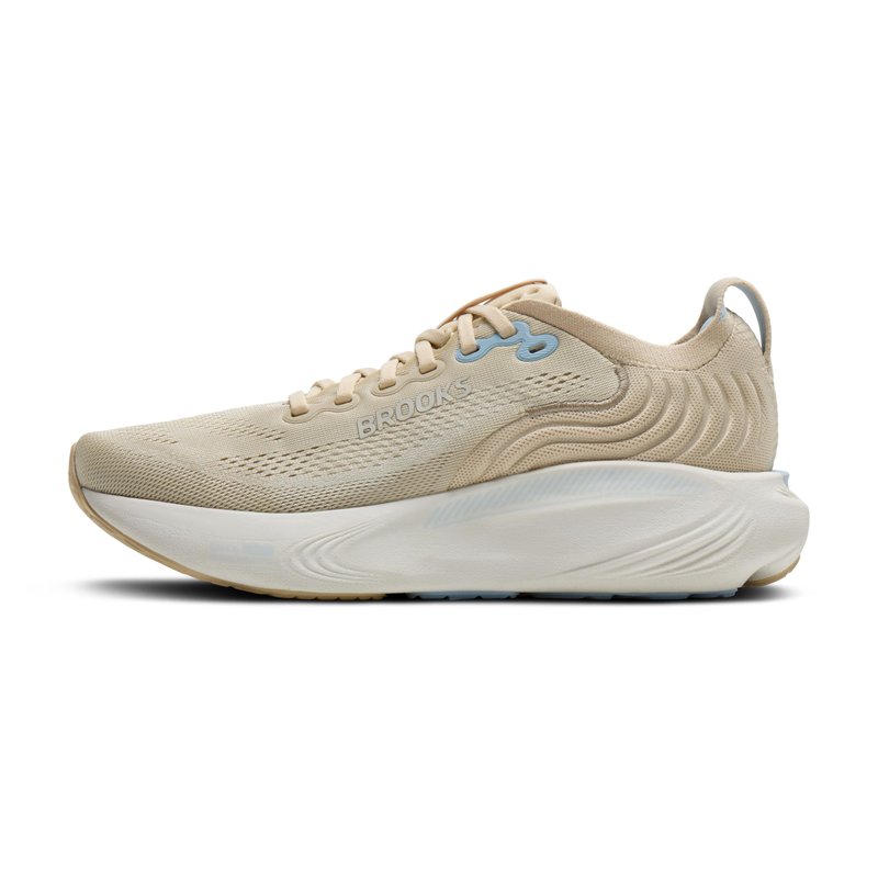Brooks Women’s Adrenaline GTS 25 Supportive Running & Walking Shoe - Sand/Coconut/Skyway - 5 Medium