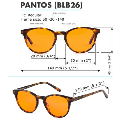 Orange +1.5 Blue Light Blocking Reading Glasses for Better Sleep - Amber Readers & Migraine Glasses for Women & Men - 1.5 Orange Reader Blue Light Blockers for Computer Eye Strain Eye Fatigue (+1.50)