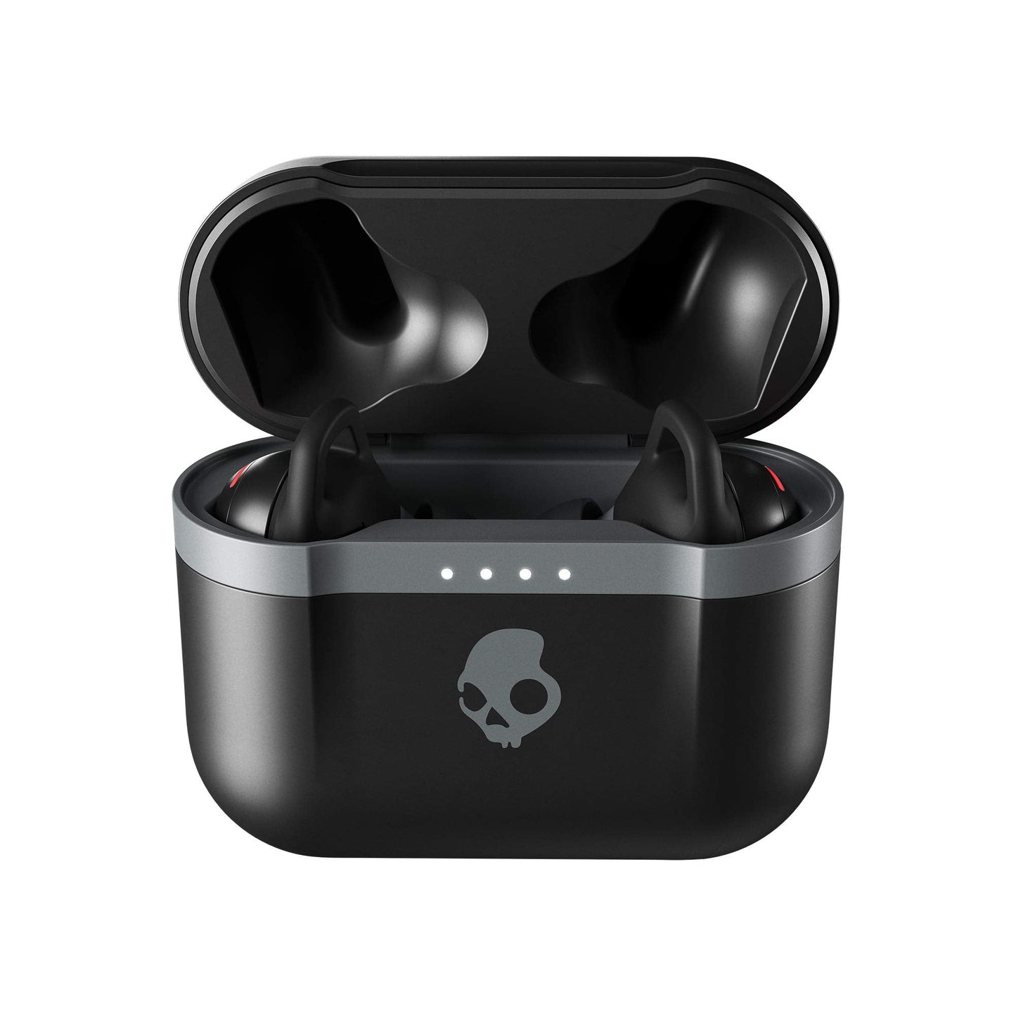 Skullcandy Indy Evo in-Ear Wireless Earbuds, 30 Hr Battery, Microphone, Works with iPhone Android and Bluetooth Devices - Black