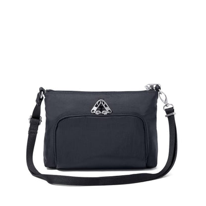 Securtex Anti-Theft Keepsake Crossbody - 9.8”x7”x1.9" Travel Safe Bag w/Locking Zippers, Slash-Resistant, RFID