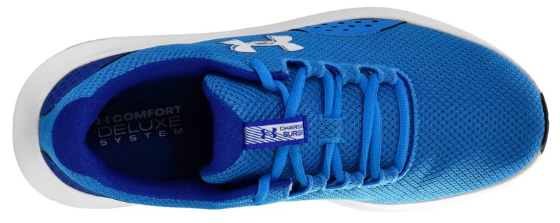 Under Armour Men's Charged Surge 4, (428) Electric Blue/Royal/White, 5.5, US