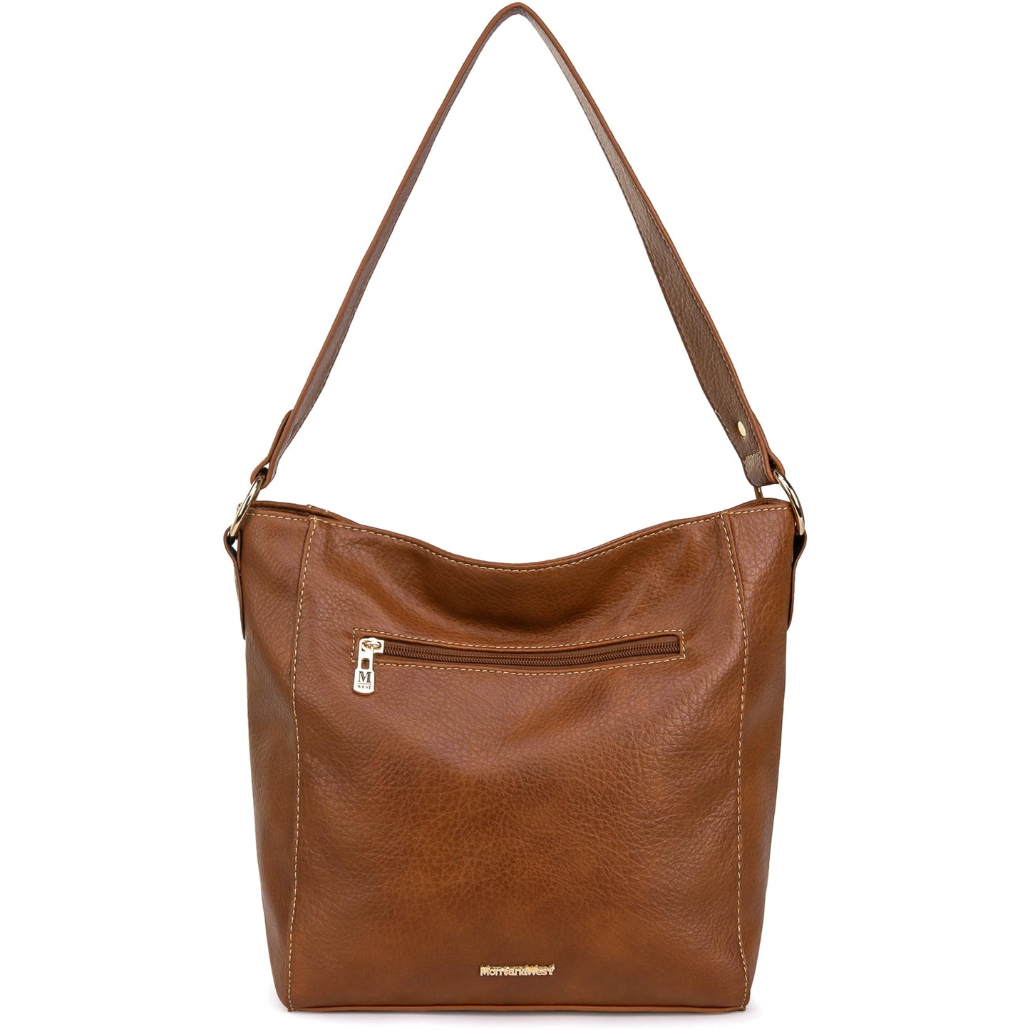 Montana West Purses for Women Vegan Leather Shoulder Purses and Handbags Hobo Bags for Women MWC-070BR