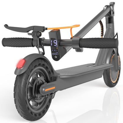 Aovowheel Electric Scooter for Adults, Folding E Scooter with 250W-500W Motor 16-24 Mph Top Speed, Max 15-60Miles Long Range,6.5''/8.5''/10''/14'' Solid Tires Commuting Scooters, Dual Brakes