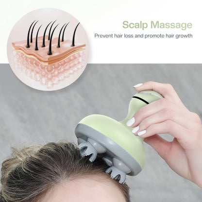 COMFIER Electric Scalp Massager with Mutlti-Modes Vibration, Portable Handheld Head Scratcher for Hair Growth,Waterproof Head Massager for Full Body,Dog Cat Massager for Deep Clean and Stress Relax