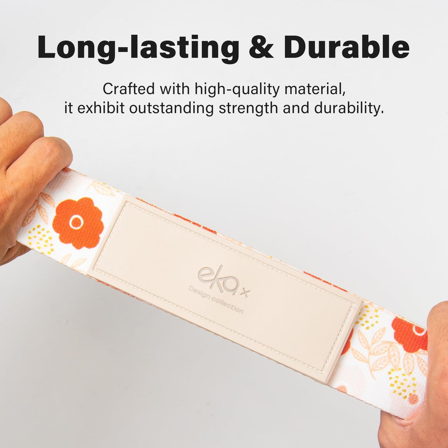 Luggage Straps for Suitcases,Adjustable Luggage Elastic Belt, Travel Essentials for Airport,Station, Vibrant Designs, White Cat