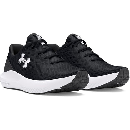 Under Armour Men's Charged Surge 4, (001) Black/Anthracite/White, 7.5, US