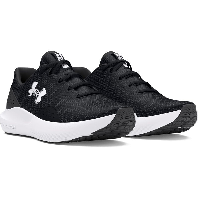 Under Armour Men's Charged Surge 4, (001) Black/Anthracite/White, 10.5, US