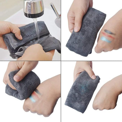 SUNLAND Microfiber Face Makeup Remover Cloths Reusable Facial Cleaning Towel