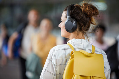 Philips Audio Performance TAPH805BK Bluetooth 5.0 Active Noise Cancelling Over-Ear Headphones with Google Assistant (Black)