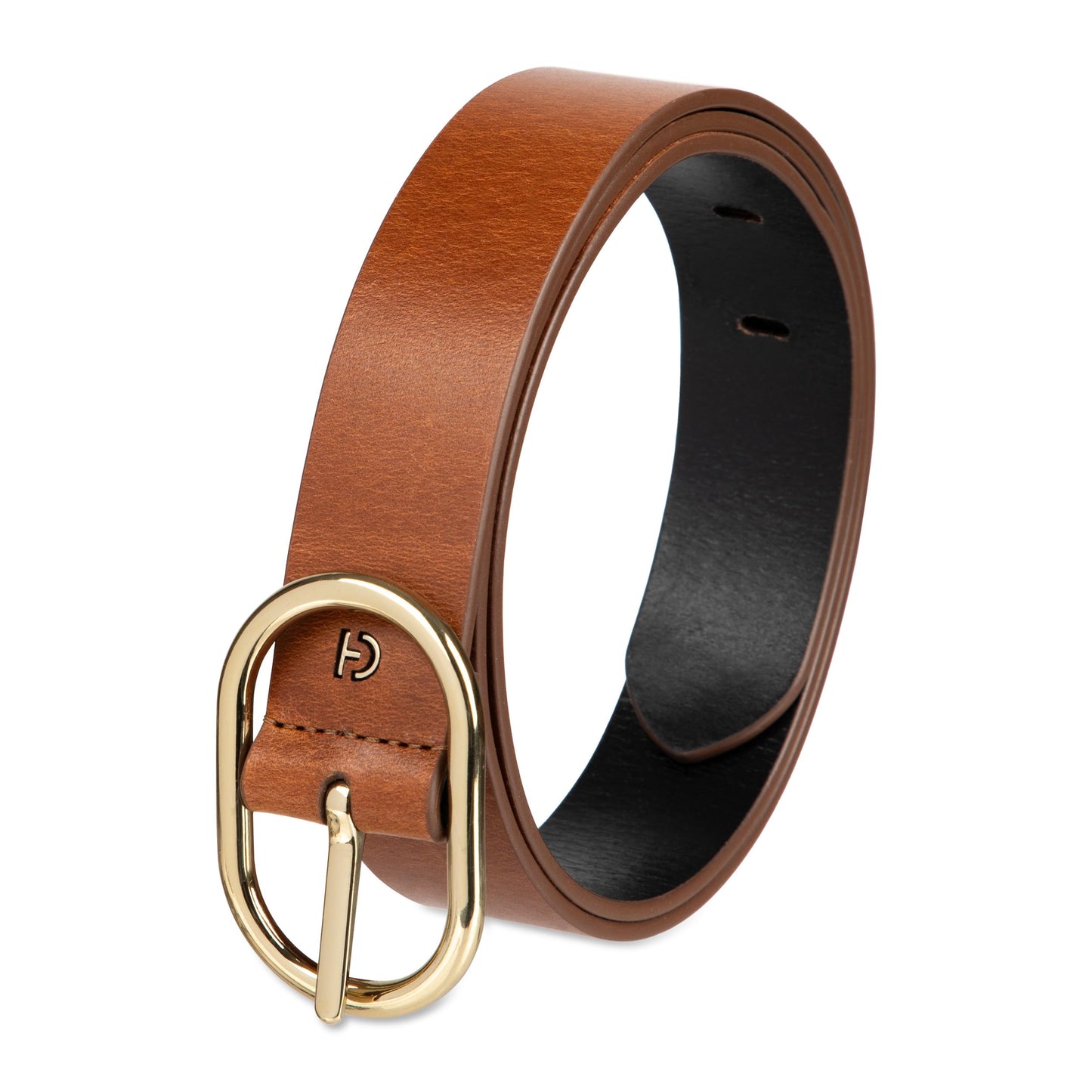 Cole Haan womens Two-in-One Reversible Leather Fashion Dress Belt for Jeans, Trousers and Dresses Tan/Black Medium