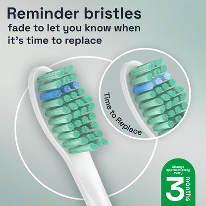 Brushmo e-Series Electric Sonic Toothbrush - Rechargeable Screw-On Electronic Tooth Brush for Adults with 3 Modes & Timer - IPX7 Waterproof, Long-Lasting Battery & Wireless Charging Base - White