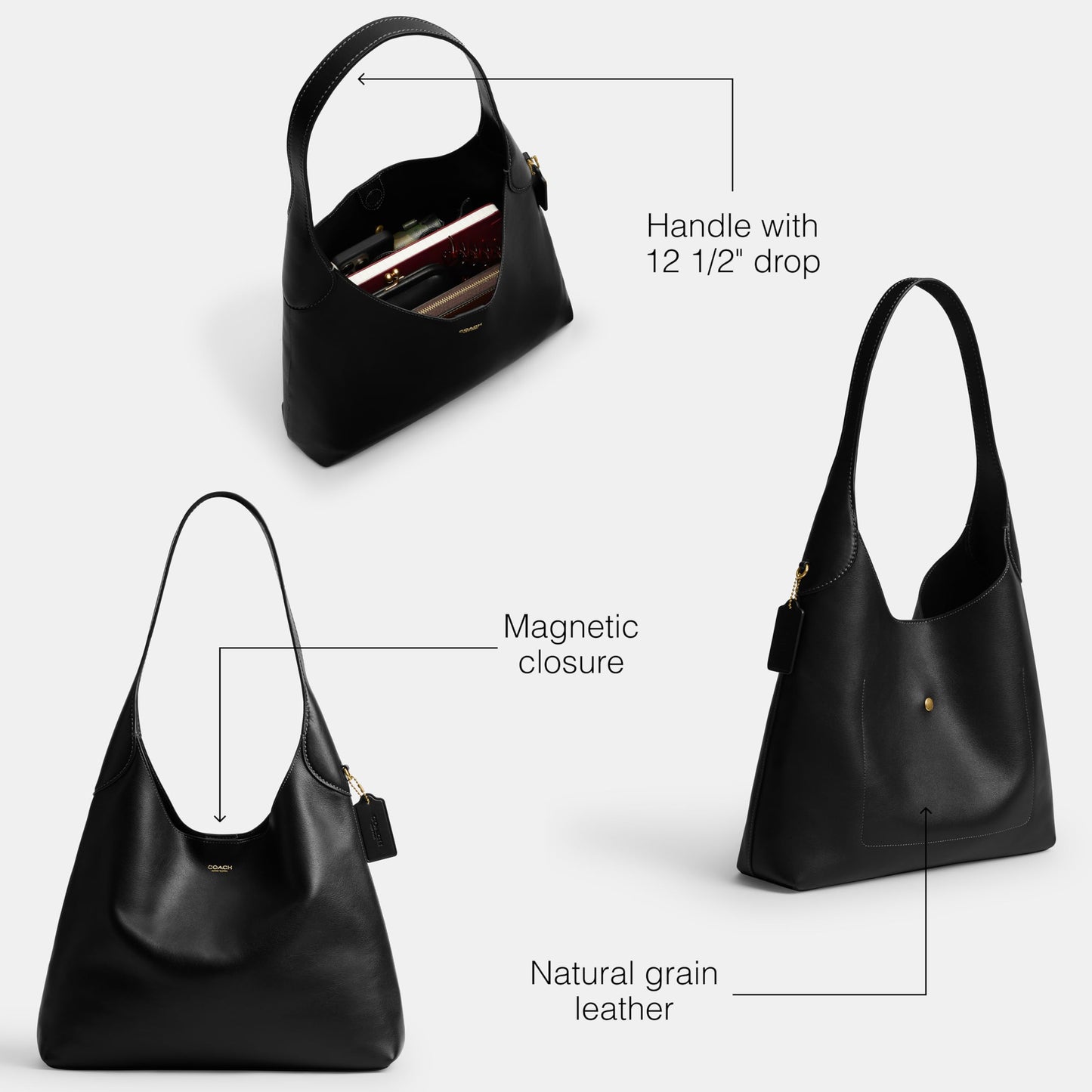 COACH Brooklyn Shoulder Bag 34