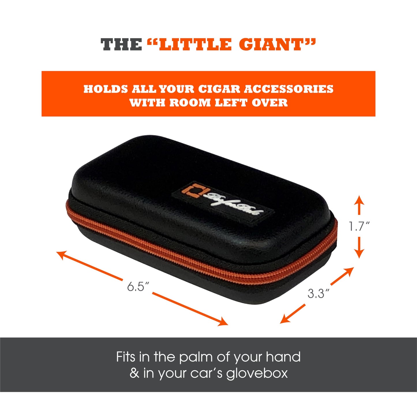 Perfec - PerfecPak Compact Cigar Accessories Case - Travel Case for Cigar Tools