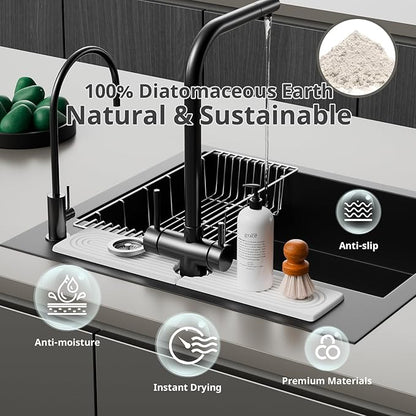 Quick Dry Sink Splash Guard