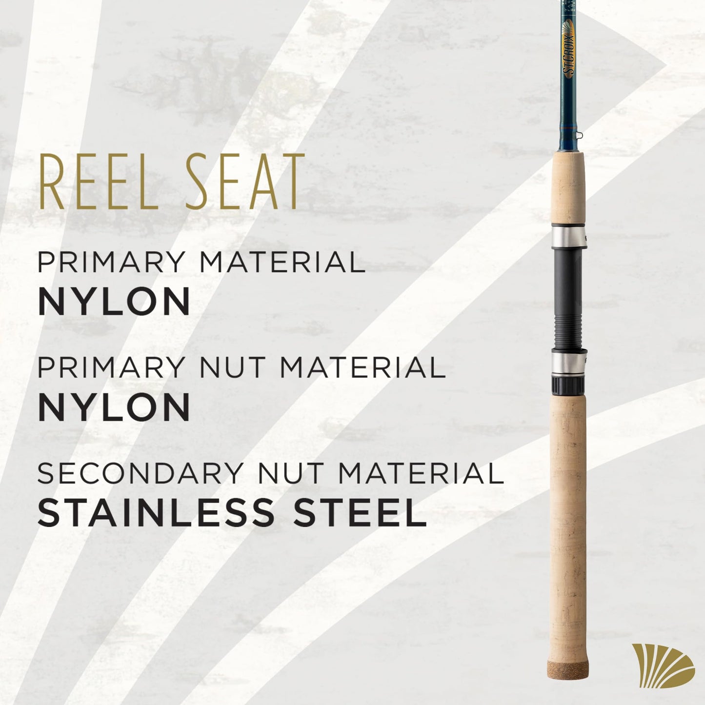 St. Croix Rods Triumph Spinning Rod, Medium-light/Fast, 6'0"