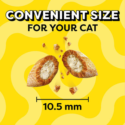 Temptations Classic Crunchy and Soft Cat Treats Variety Pack, 6.3 oz. Pouches (Pack of 6)