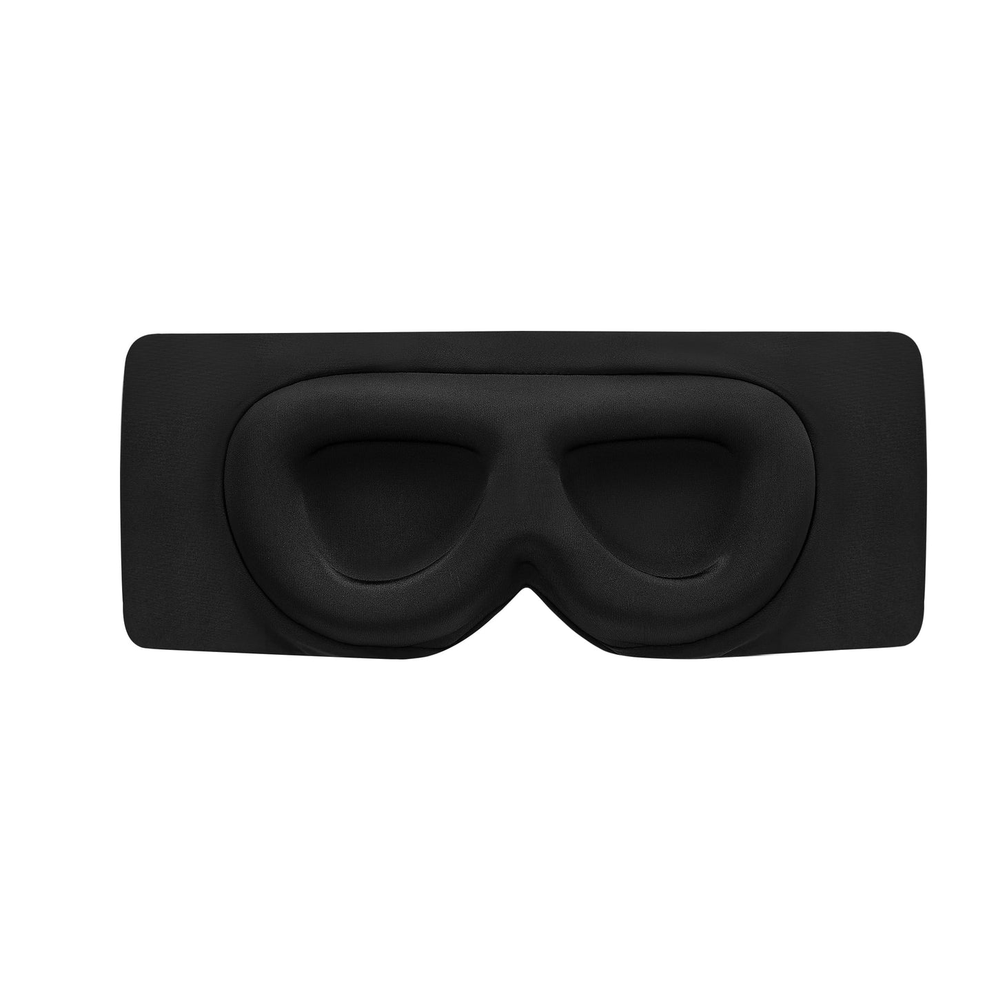 Alaska Bear Sleep Mask for Side Sleepers 2022 Headband Design, Cup-Shaped and Extra-Soft, 100 Blackout Eye Mask Shades Cover for Men and Women Home or Travel, Machine Washable, Black