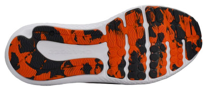 Under Armour Men's Charged Surge 4 Sneaker, Mod Gray/Castlerock/Team Orange, 13