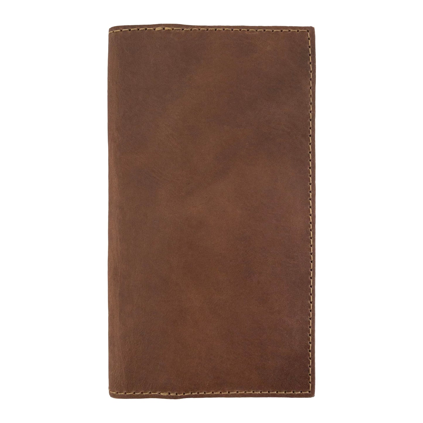 Hide & Drink, Checkbook Cover, Minimalist Organizer for Personal or Business Finances, Bill Holder, Full Grain Leather, Handmade, Single Malt Mahogany