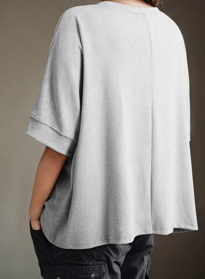 Dokotoo Summer Shirts for Women 2026 Clothing Fashion Plus Size Crop Oversized Tshirts Womens T Shirts Tops Trendy Cute Ladies Workout Gym Graphic Casual Spring Outfits Clothes Blouses Beach Tees