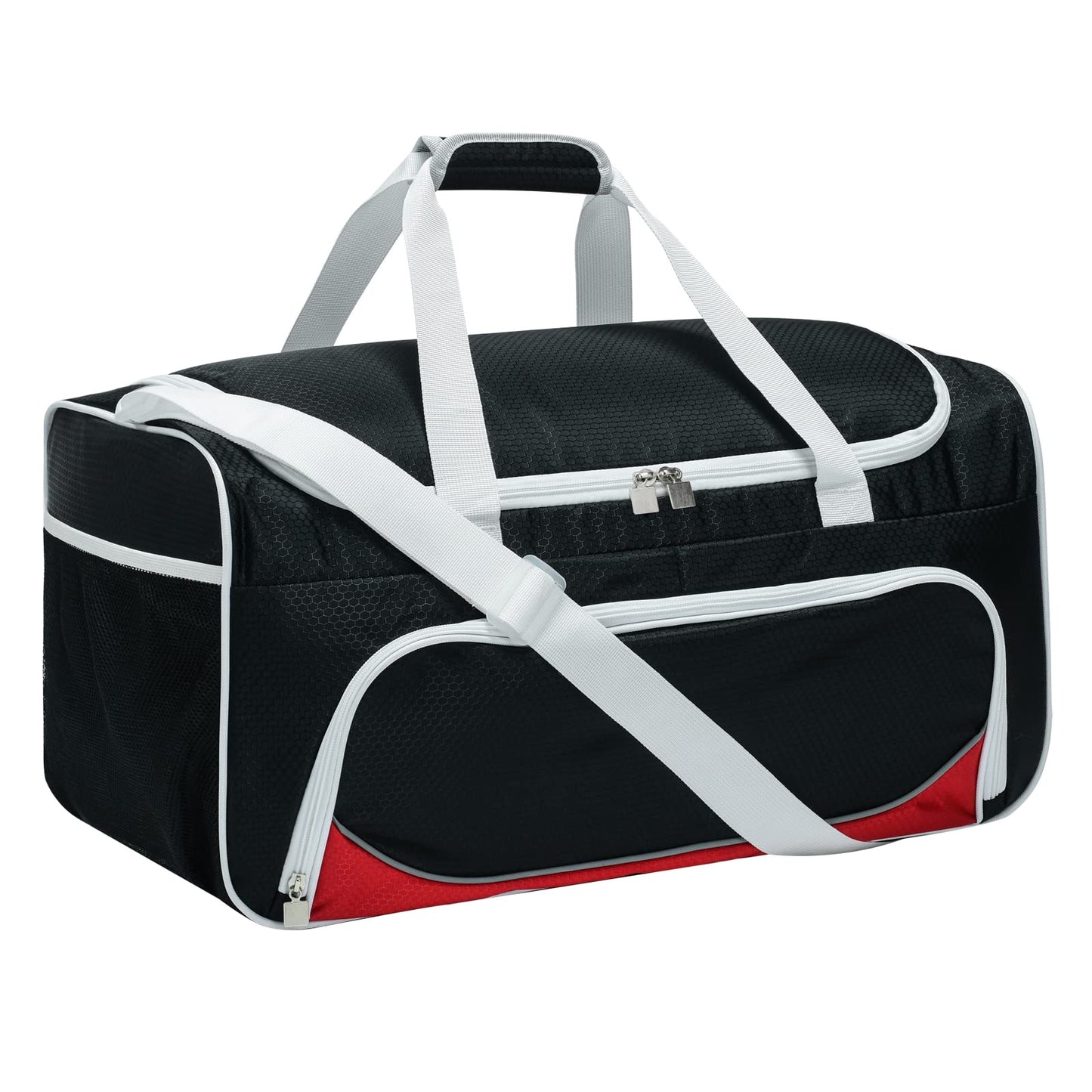 Gym Bag for Men - 55L Black Durable Large Duffle Bag for Travel, Workout, Fitness & Sport
