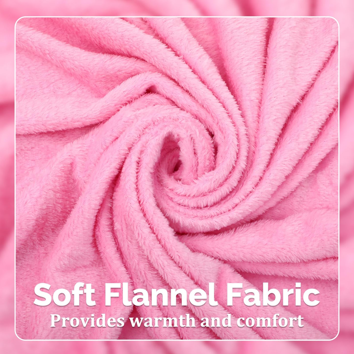 Panitay 10 Pcs Fleece Throw Blanket Bulk 50 x 60 Inches Cozy Fuzzy Flannel Plush Soft Blankets for Sofa, Couch Bed Warm Throws for Wedding Homeless Christmas Party Gift(Multicolor)