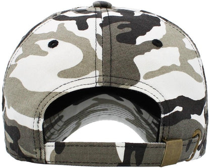 KB-LOW CIT Classic Cotton Dad Hat Adjustable Plain Cap. Polo Style Low Profile (Unstructured) (Classic) Citi Camo Adjustable