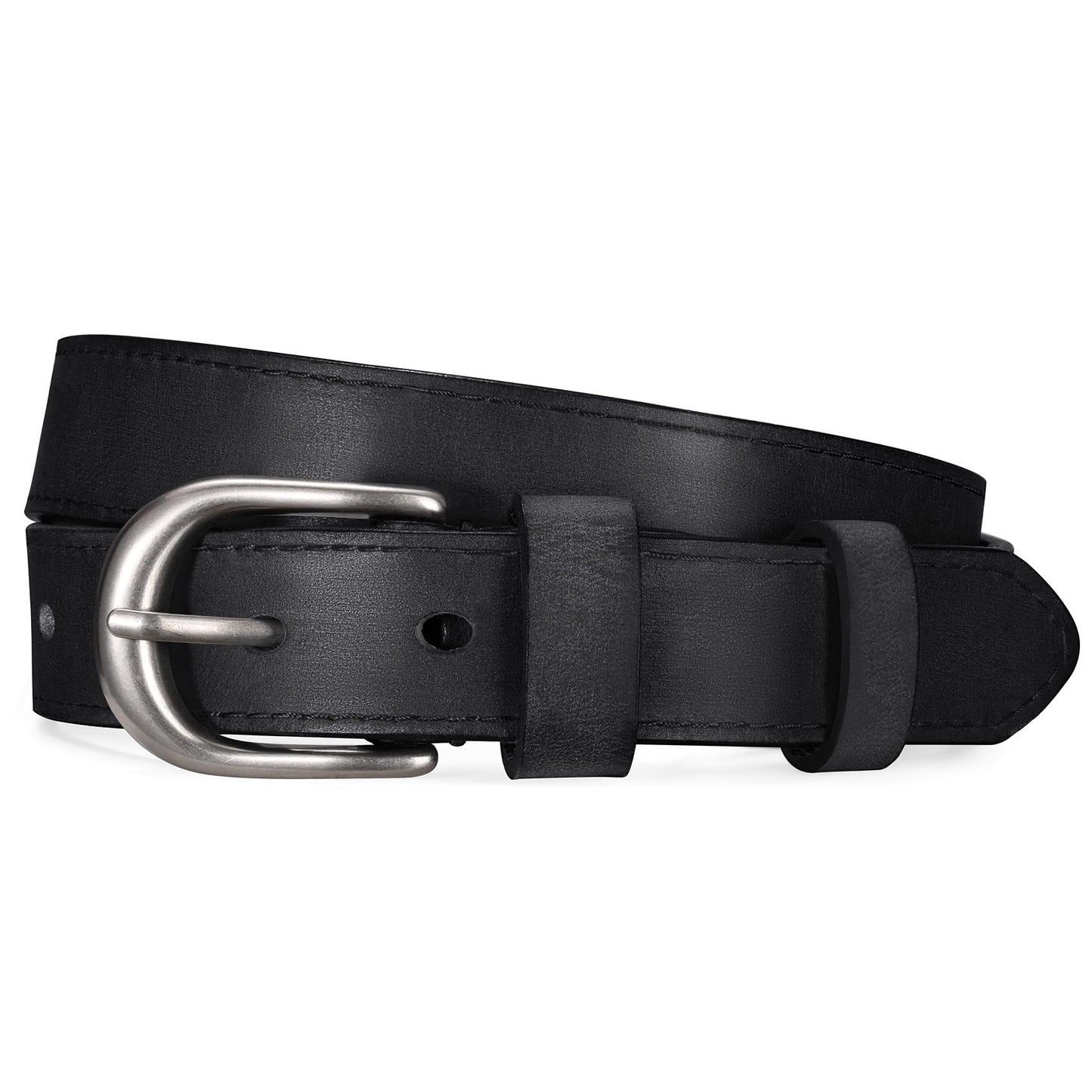 Bekelt Genuine Leather Belt for Women with Gold/Silver Buckle Women's Full Grain Leather Waist Belt for Jeans Dresses Pants