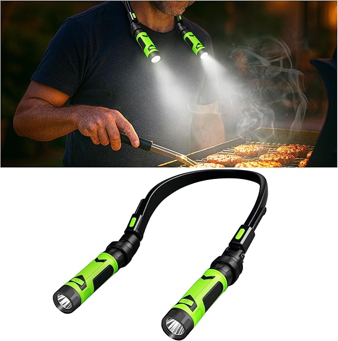 Grill Light for Outdoor Barbecue Grilling Accessories, Magnetic Bright LED Night BBQ Lighting Traeger Pit Boss Smoker Blackstone Griddle Accessories, Gifts for Men Dad Husband Grill Master