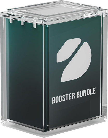 Dinavio Crafthouse | PKMN Booster Bundle Acrylic Case - Stackable Grooves, N52 Magnets, Fits Phantasmal Flames (3 Pack)