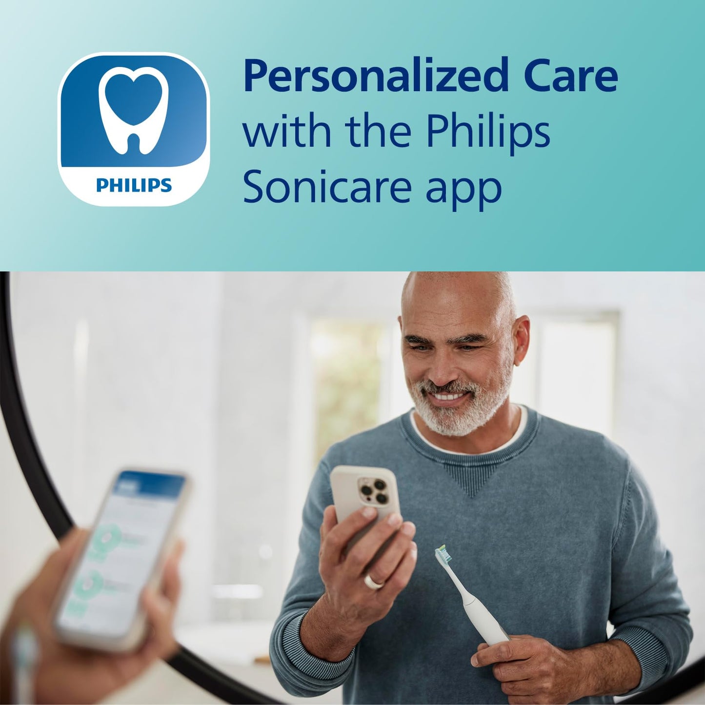 Philips Sonicare DiamondClean Smart 9300 Electric Toothbrush, Sonic Toothbrush with App, Pressure Sensor, Brush Head Detection, 4 Brushing Modes and 3 Intensity Levels, White, Model HX9903/05
