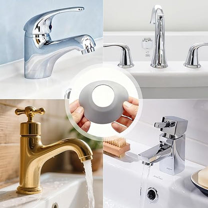 Small Sink Faucet Splash Handle Drip Guard Mat Silicone Pad Protectors Behind