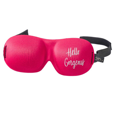 Bucky Ultralight & Comfortable Contoured Sleep Eye Mask, Gold Eyelash, One Size,5824
