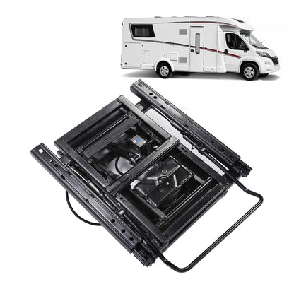 Tissting Heavy Duty Seat Air Suspension Base - Pneumatic Shock Absorbing Suspension Seat Base with Front and Rear Sliding Rails, Reduce Vibration for RV Truck Tractor Construction Vehicles
