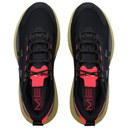 Under Armour Men's UA HOVR Mega 2 MVMNT Sportstyle Shoes Athletic Sneakers (Black/Grey/Green/002, US Footwear Size System, Adult, Men, Numeric, Medium, 8.5)