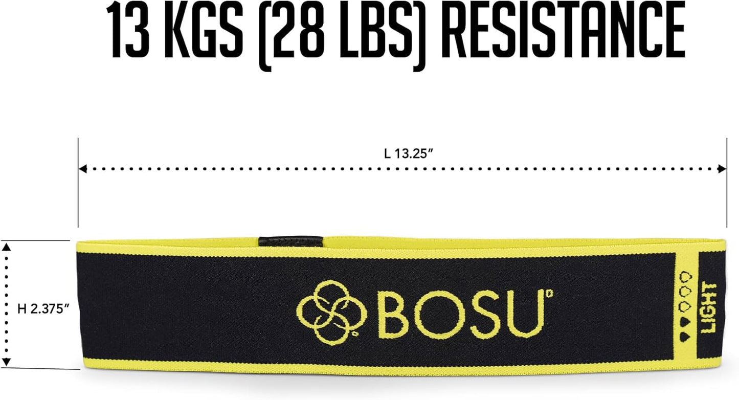 Bosu Fabric Resistance Bands (3 Pack), Multi (72-6920)