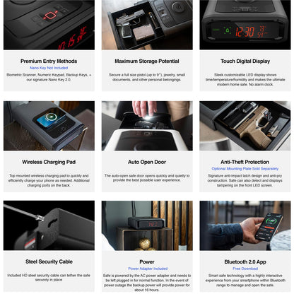 VAULTEK DS2e Smart Station™ Essential Model with Digital Keypad + Auto Open Drawer + Charging Ports