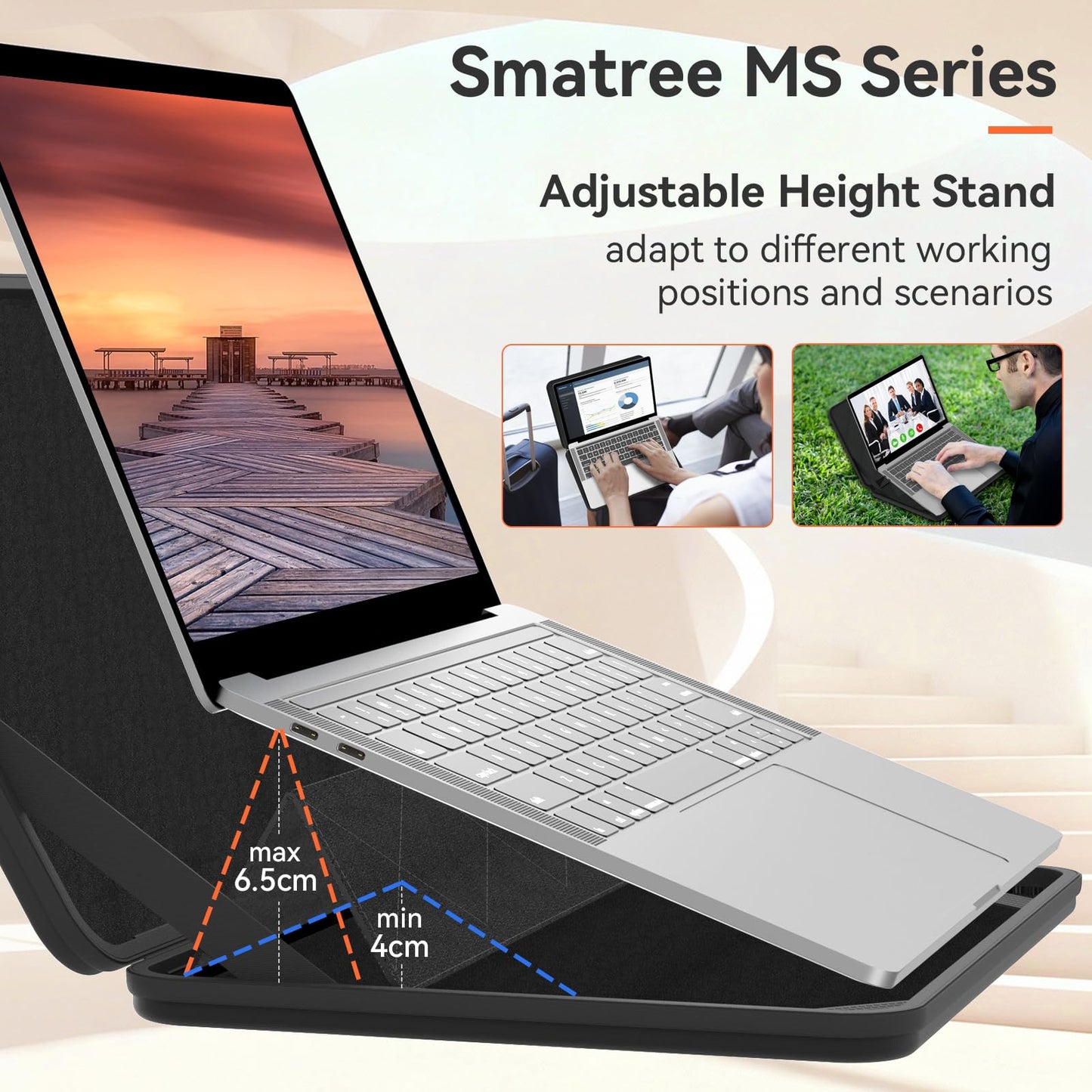 Smatree MS50T Hard Protective 14 inch Laptop Sleeve Case Compatible for HP OmniBook X/ZBook, Lenovo ThinkPad/Yoga, DELL Pro 14 Plus/Latitude, ASUS ExpertBook/Zenbook, for MacBook/MSI/ACER