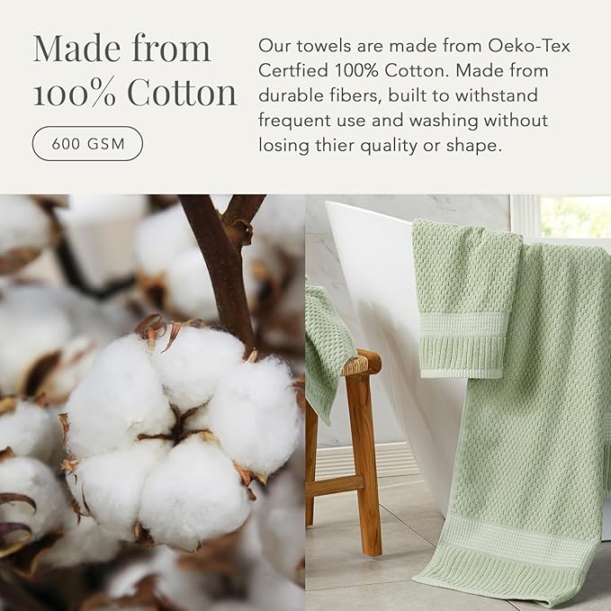 NY Loft 100% Cotton 2 Pack Bath Sheet Towel Set | Extra Large Bath Towel Set of