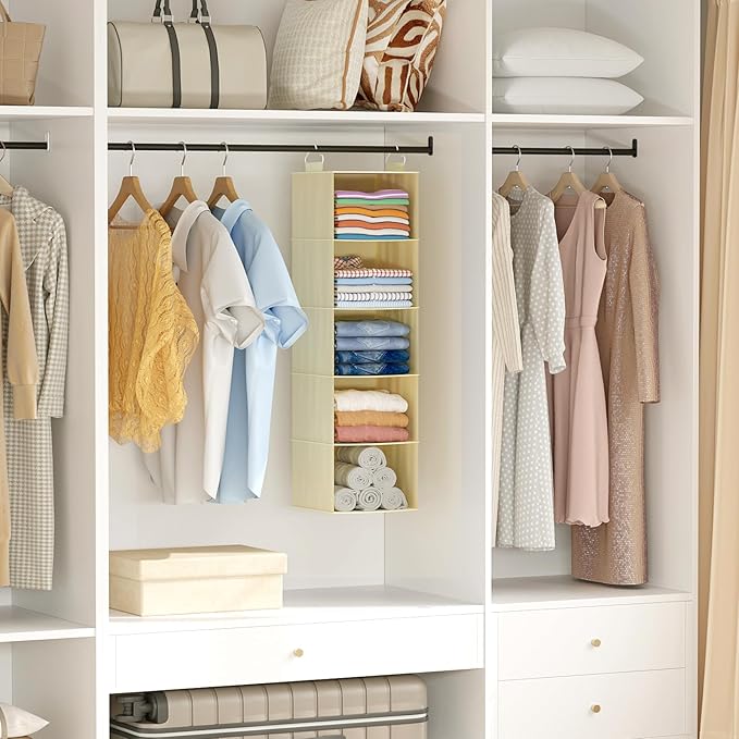 Lifewit 5 Tier Hanging Closet Organizer and Storage