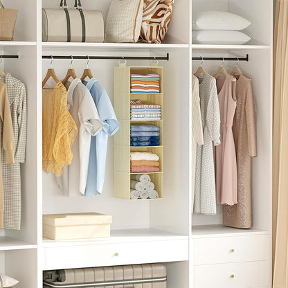 Lifewit 5 Tier Hanging Closet Organizer and Storage