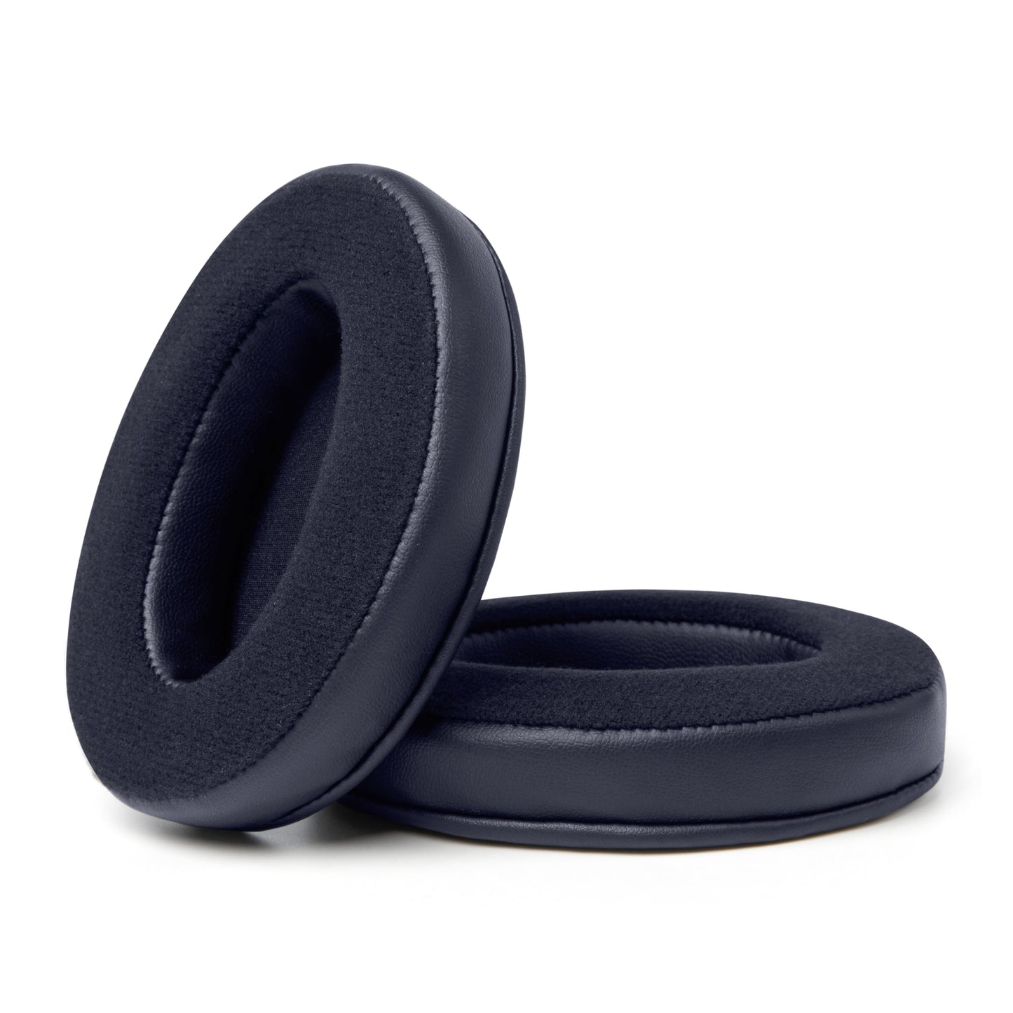 WC PadZ Velour - The Ultimate Upgraded Earpads by Wicked Cushions - Compatible with Audio Technica, HyperX, SteelSeries Arctis & More - Extra Thick - Bigger Opening - Softer Memory Foam | (Black)