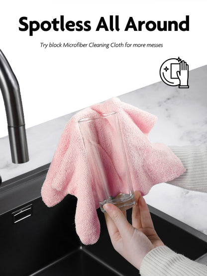 Fantasticlean Microfiber Cleaning Cloth Roll -150 Pack, Tear Away Microfiber Towels, 12" x 12", Reusable, Washable, Ultra Absorbent Dishcloth for Home Supplies, Car, Pet, Kitchen (2 Rolls of Grey)