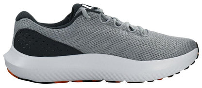 Under Armour Men's Charged Surge 4 Sneaker, Mod Gray/Castlerock/Team Orange, 12