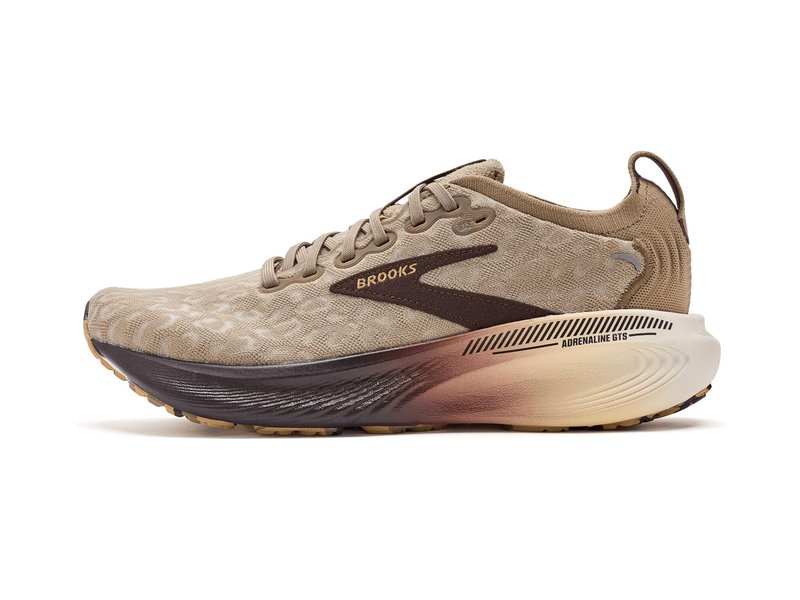 Brooks Womens Adrenaline GTS 25 Griege/Chocolate/Latte 10.5 Medium