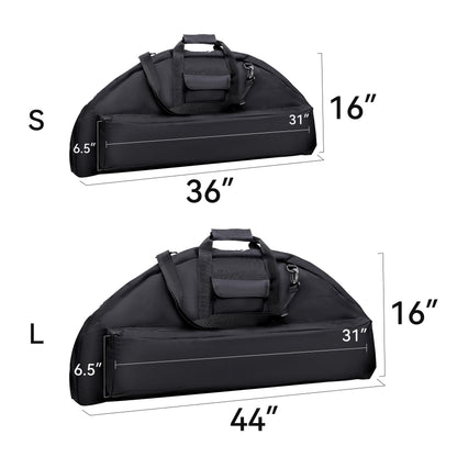 Jaegvida Compound Bow Case Multi-Functional Tactical Bow Bag Quick-Reload Design Portable Hunting Gear Waterproof Outdoor Case (Camo, 36")