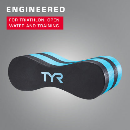TYR Junior Pull Float - Pull Buoy Leg Float for Swim Training - Isolates Legs for Upper Body Strength and Technique - Swimming Exercise Equipment for Children, Young Adults