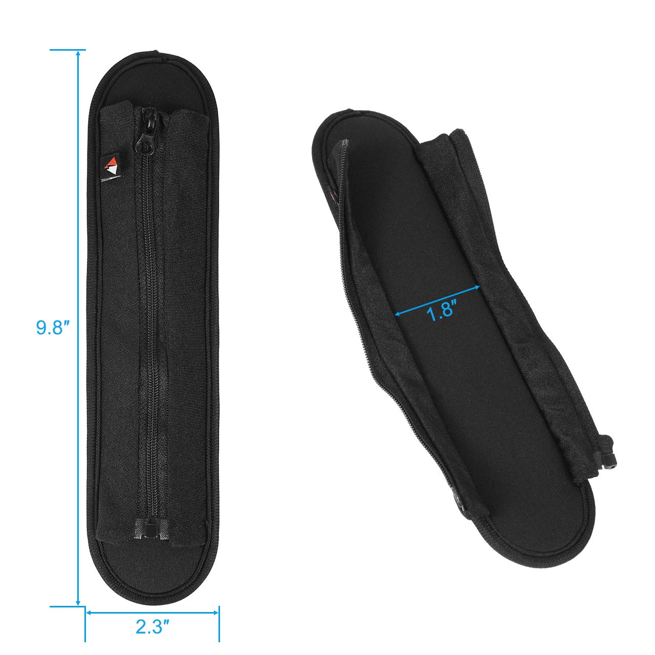 TXEsign Replacement Shoulder Pad for Bags, Laptop Case with Zipper Closure Laptop Shoulder Bag Strap Pad -Large