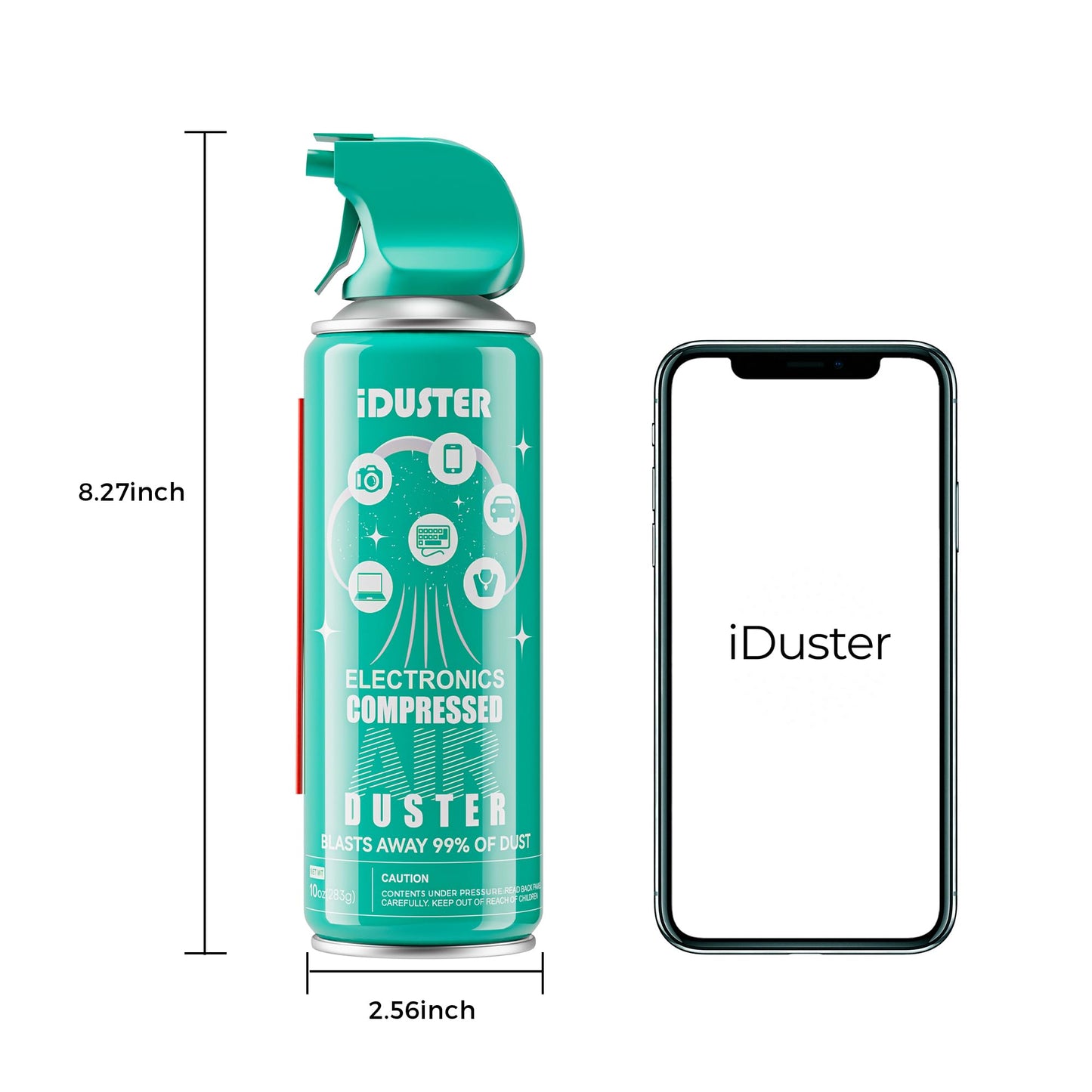 Keyboard Cleaner Air Spray for Computers - 10oz Air Can Duster for Electronics, Keyboard, 1PCS…